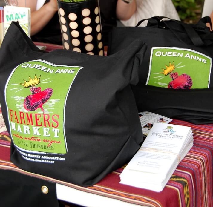 Queen Anne Farmers Market / Flickr / Sam Lee
Link: https://www.flickr.com/photos/orionlee/713012254/in/photostream/