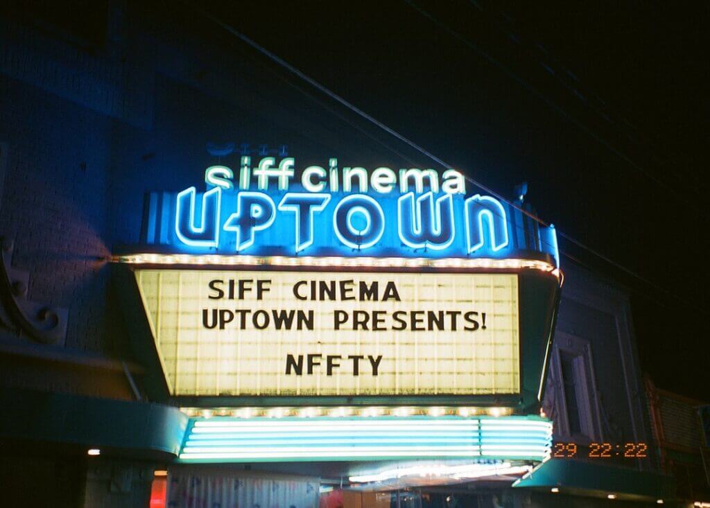 SIFF Cinemas Uptown has become a fixture at NFFTY / Wikipedia / Spencer Zimmerman
Link: https://en.wikipedia.org/wiki/National_Film_Festival_for_Talented_Youth#/media/File:NFFTY_marquee.jpg